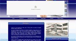 Desktop Screenshot of hospitalclinicasantaritacr.com